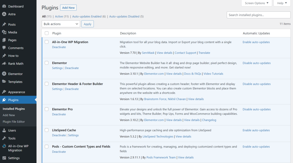 1. Go to the WordPress Plugin Directory by visiting the Plugins menu