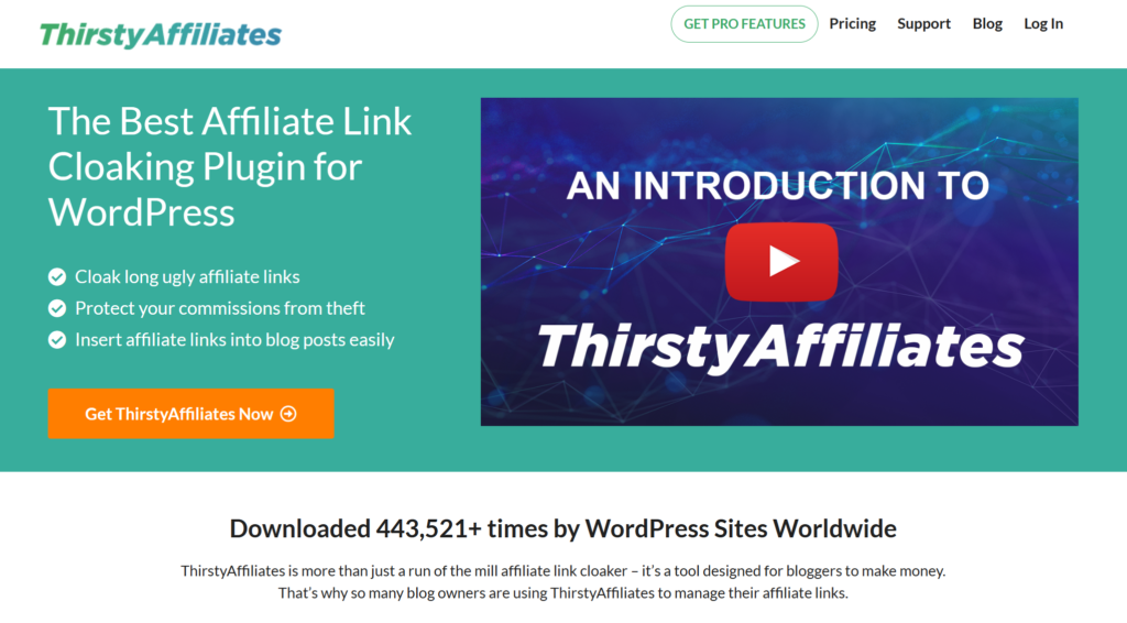 ThirstyAffiliates Home Page